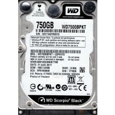WD7500BPKT-22PK4T0