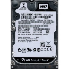 WD3200BEKT-08PVMT1