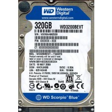WD3200BEVT-11A03T0