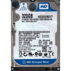 WD3200BEVT-00A0RT0