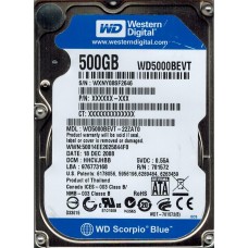 WD5000BEVT-22ZAT0