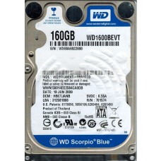 WD1600BEVT-00A1TT0