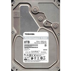X300 HDWR180UZSVA P/N: HDETV11ZPA31 F/W: 0603 Toshiba 8TB Desktop HDD