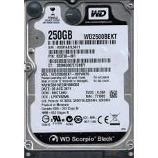 WD2500BEKT-60PVMT0