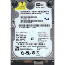 WD7500KMVW-11ZSMS0