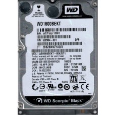 WD1600BEKT-60A25T1