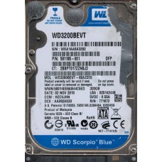 WD3200BEVT-60A23T0