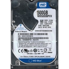 WD5000BPVX-00JC3T0