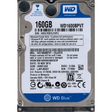 WD1600BPVT-22JJ5T0