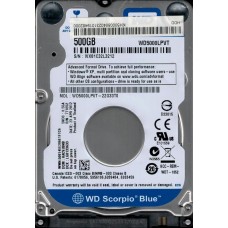 WD5000LPVT-22G33T0