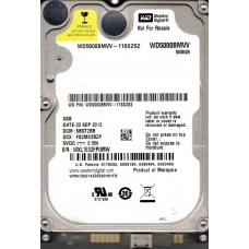 WD5000BMVV-11SXZS2