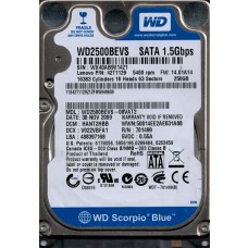 WD2500BEVS-08VAT2