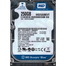 WD2500BEVT-00S2MT0