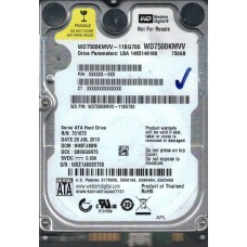 WD7500KMVV-11BG7S0