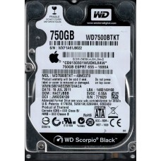 WD7500BTKT-40MD3T0
