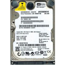 WD2500BEVS-22UST0