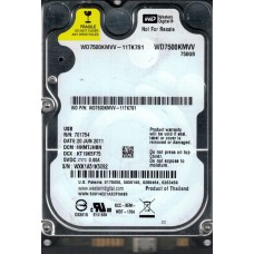 WD7500KMVV-11TK7S1