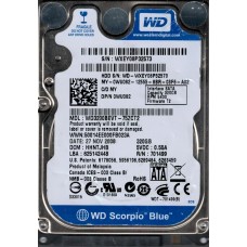 WD3200BEVT-75ZCT2