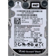 WD3200BEKT-75KA9T0