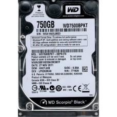 WD7500BPKT-00PK4T0