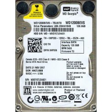 WD1200BEVS-75UST0