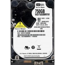 WD7500BMVW-11S5XS0