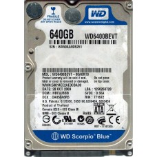 WD6400BEVT-00A0RT0