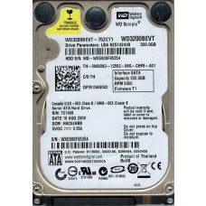 WD3200BEVT-75ZCT1