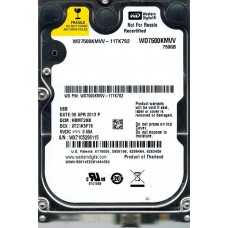 WD7500KMVV-11TK7S2