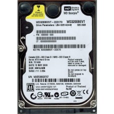 WD3200BEVT-22ZCT0