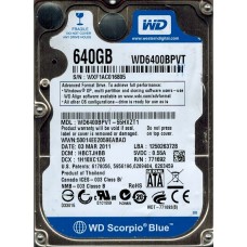 WD6400BPVT-22HXZT1