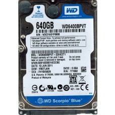 WD6400BPVT-22HXZT1