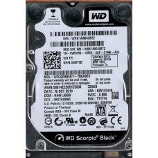  WD3200BEKT-75KA9T0