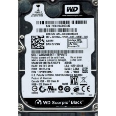 WD3200BEKT-75PVMT0
