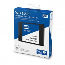 WD Blue 3D NAND 500GB PC SSD - SATA III 6 Gb/s, 2.5"/7mm - WDS500G2B0A 512GB