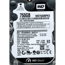 WD7500BPKX-80HPJT0