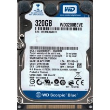 WD3200BEVE-00A0HT0
