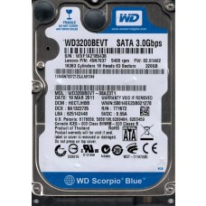 WD3200BEVT-08A23T1