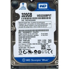 WD3200BPVT-22JJ5T0