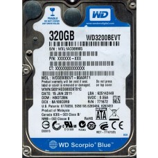 WD3200BEVT-80A0RT0