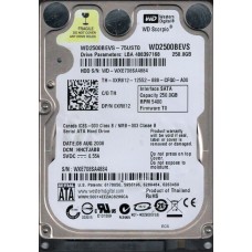WD2500BEVS-75UST0
