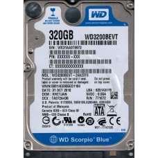 WD3200BEVT-24A23T0