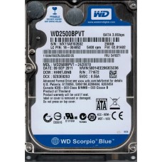WD2500BPVT-24ZEST0