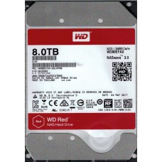 WD80EFAX WD Red 8TB NAS SATA III Hard Disk Drive 3.5 Inch 256MB Cache 5400 RPM