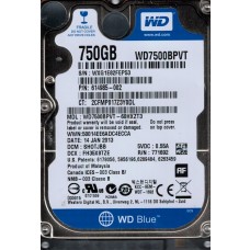 WD7500BPVT-60HXZT3