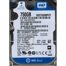  WD7500BPVT-60HXZT3
