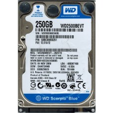 WD2500BEVT-26ZCT0
