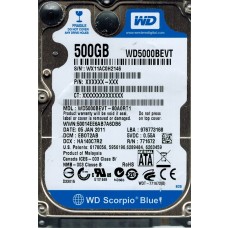 WD5000BEVT-80A0RT1