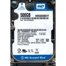 WD5000BEVT-00A05T0