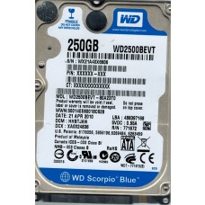 WD2500BEVT-80A23T0
